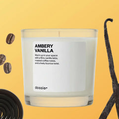 Ambery Vanilla Candle